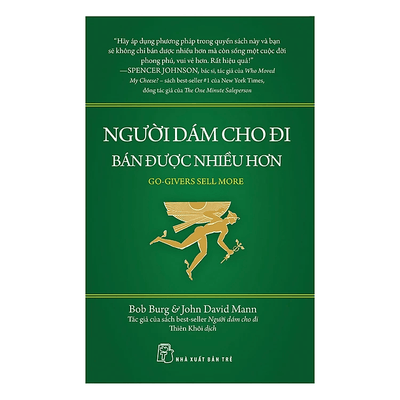 Người Dám Cho Đi - Bán Được Nhiều Hơn
