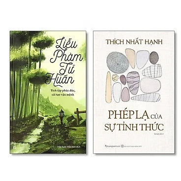 Combo Sách Tôn Giáo: Liễu Phàm Tứ Huấn + Phép Lạ Của Sự Tỉnh Thức