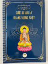 3 cuốn Sổ chép kinh Địa Tạng Bồ Tác Bổn Nguyện in mờ [ không kèm tràng hạt ]