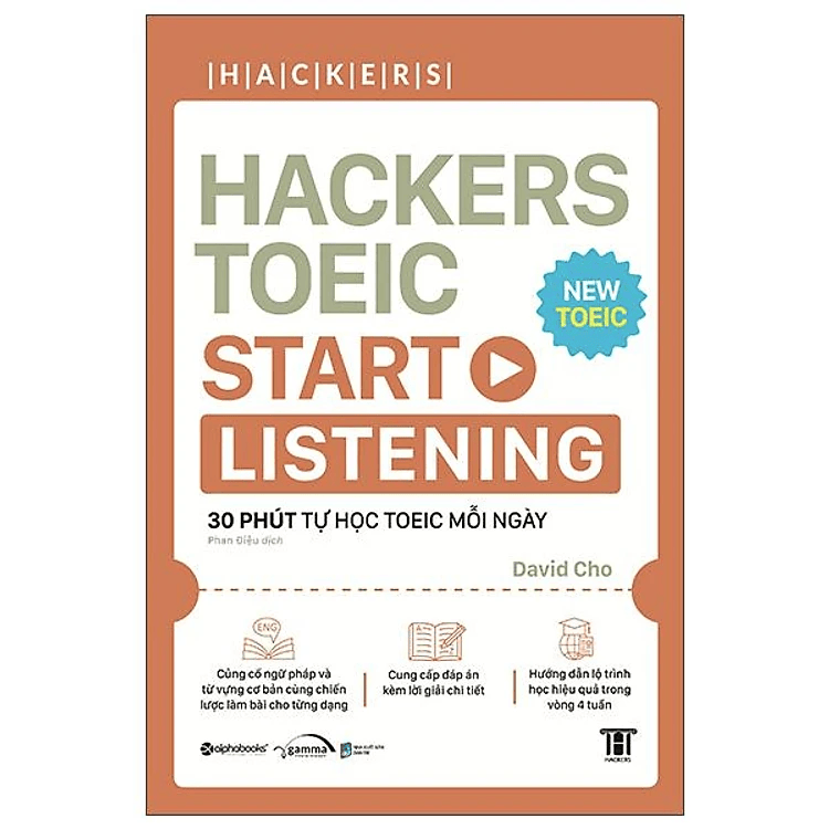 Hackers Toeic Start Listening (30 Phút Tự Học TOEIC Mỗi Ngày)