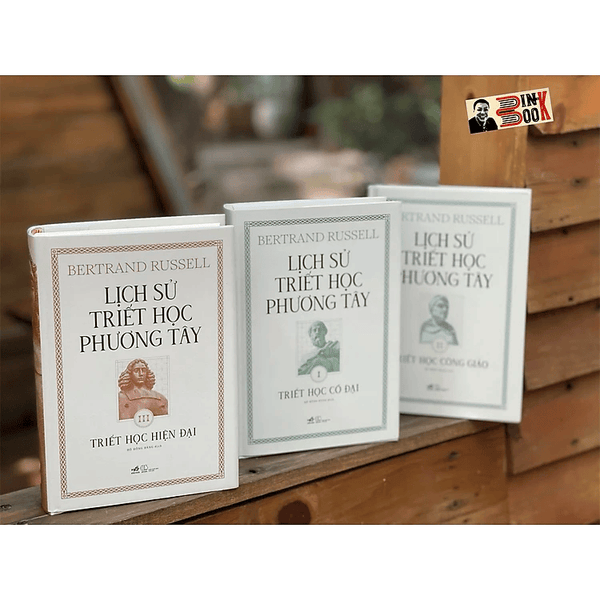 (Bìa Cứng In Màu) (Nobel Văn chương 1950) (Bộ 3 tập) LỊCH SỬ TRIẾT HỌC PHƯƠNG TÂY - Bertrand Russell