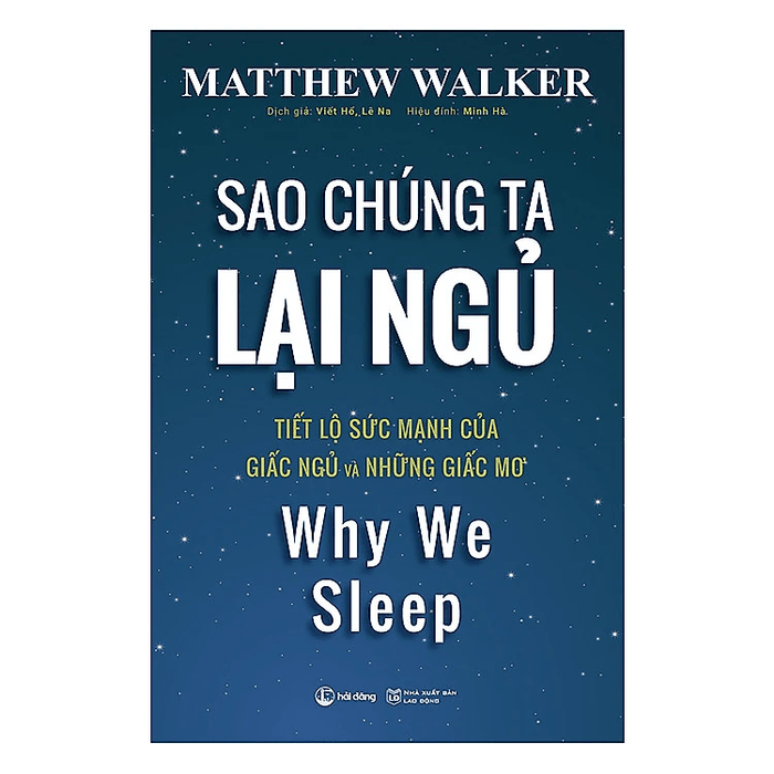 Sách - Sao Chúng Ta Lại Ngủ - Why We SLeep