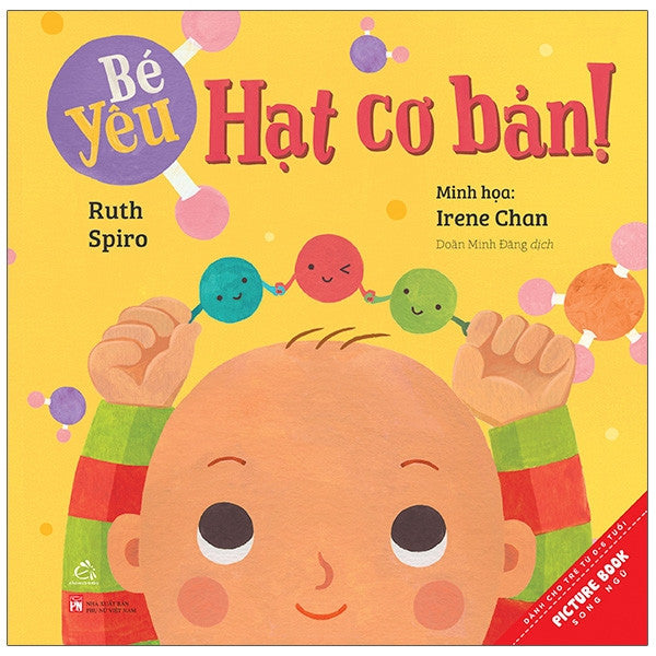 Sách tranh song ngữ Bé yêu Hạt cơ bản