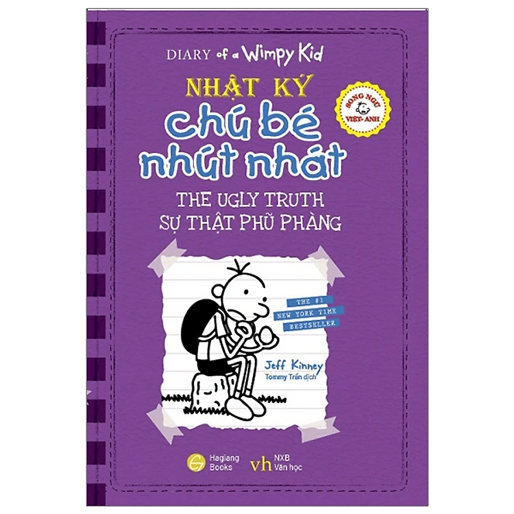 Nhật Ký Chú Bé Nhút Nhát - Tập 5: Sự Thật Phũ Phàng ( màu tím )