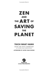Zen And The Art Of Saving The Planet