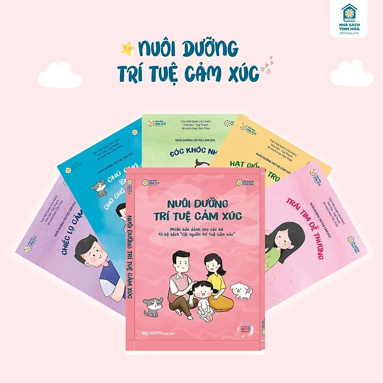Sách - Bộ sách cho bé - Nuôi dưỡng trí tuệ cảm xúc - BKEShop