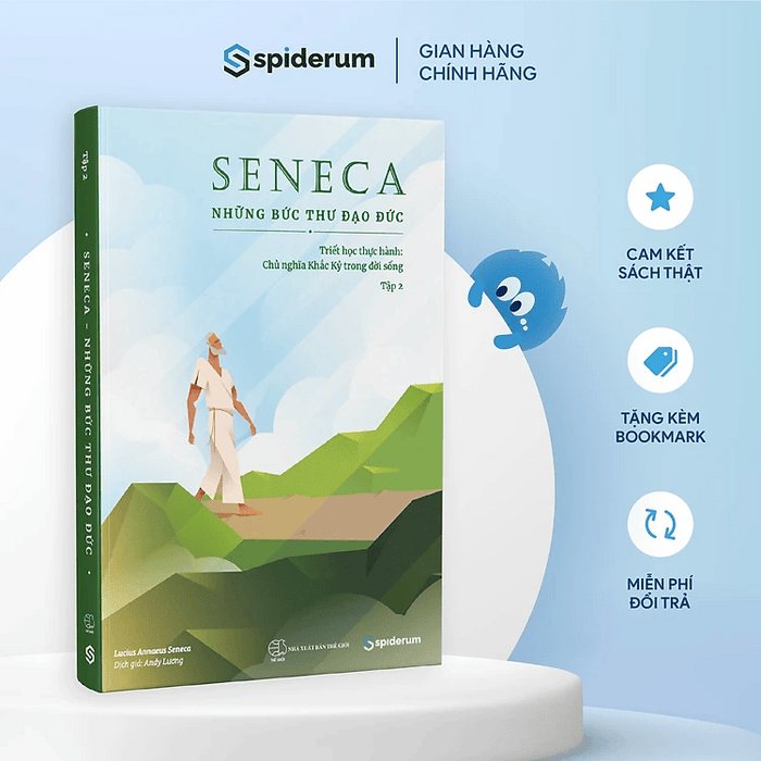 Sách Seneca: Những Bức Thư Đạo Đức – Chủ Nghĩa Khắc Kỷ Trong Đời Sống - Tập 2