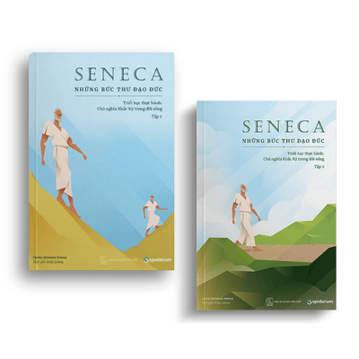 Combo sách Seneca: Những Bức Thư Đạo Đức – Chủ nghĩa Khắc kỷ trong đời sống - Tập 1 + 2