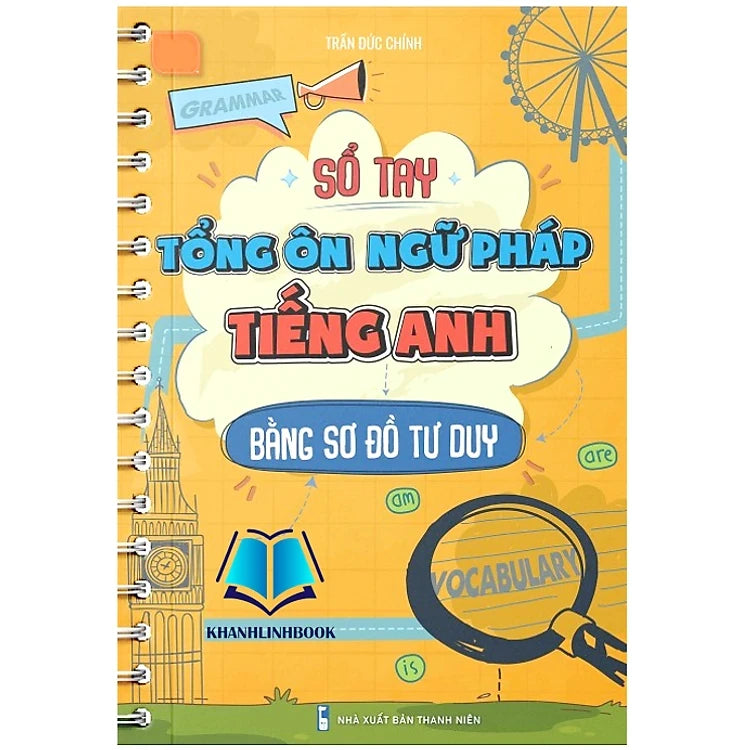 Sách - Tổng ôn ngữ pháp tiếng anh bằng sơ đồ tư duy (WU)