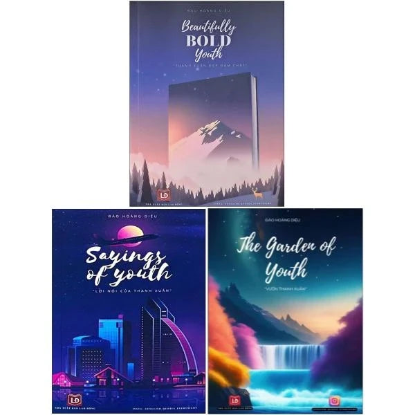 Bộ Ba Song Ngữ Sayings Of Youth + Beautifully Bold Youth + The Garden Of Youth - Chính Hãng