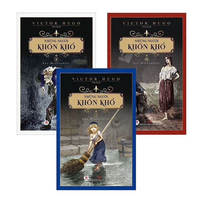 Combo Những người khốn khổ (3 quyển - tập 1, 2 ,3)_ Huy Hoàng