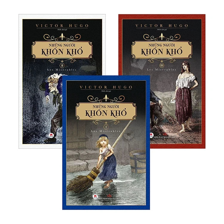 Combo Những người khốn khổ (3 quyển - tập 1, 2 ,3)_ Huy Hoàng