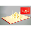 Thiệp 3D Công Trình Kiến Trúc Nổi Tiếng, thiệp nổi Handmade HMG popupcard