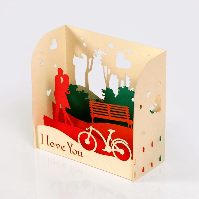 NHIỀU MẪU - Thiệp 3D Tình Yêu, thiệp Handmade 3D HMG Dành Tặng Cho Các Dịp Lễ, Ngày Kỷ Niệm