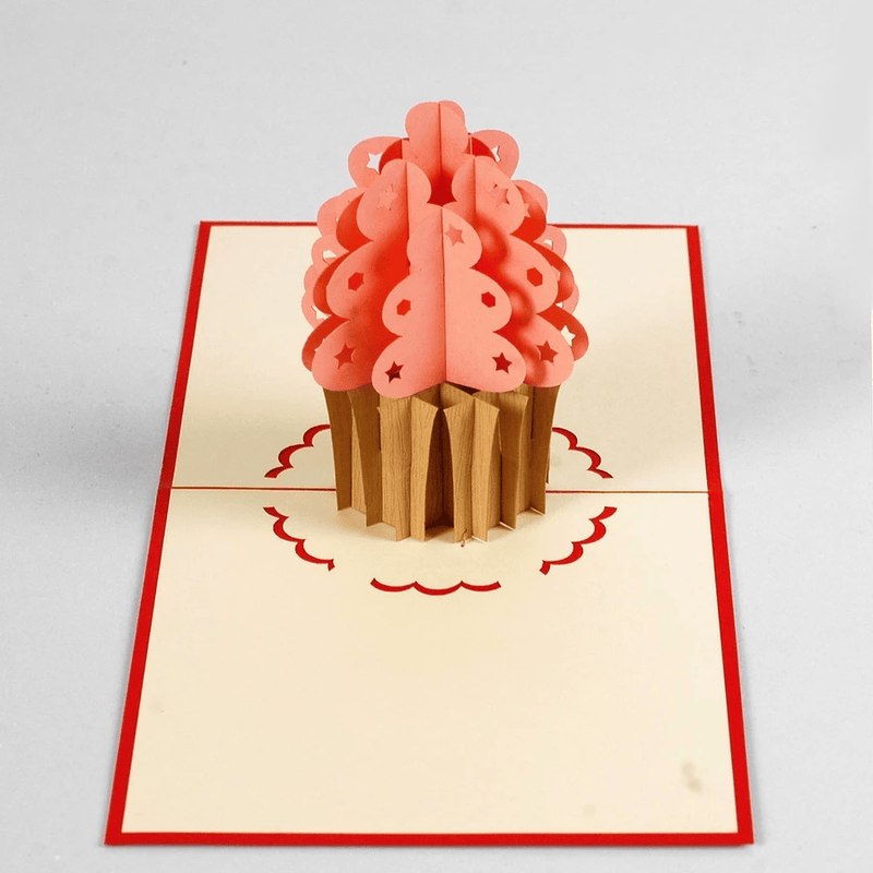 NHIỀU MẪU - Thiệp 3D Bánh Sinh Nhật, thiệp nổi birthay popup-card, thiệp handmade HMG quà tặng bạn bè người thân