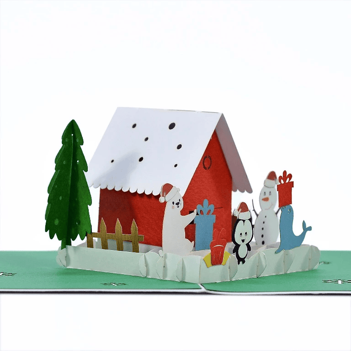 NHIỀU MẪU - Thiệp 3D Christmas, Noel, Giáng Sinh, thiệp nổi 3D handmade pop-up card, thiệp nổi HMG