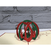 NHIỀU MẪU - Thiệp 3D Christmas, Noel, Giáng Sinh, thiệp nổi 3D handmade pop-up card, thiệp nổi HMG