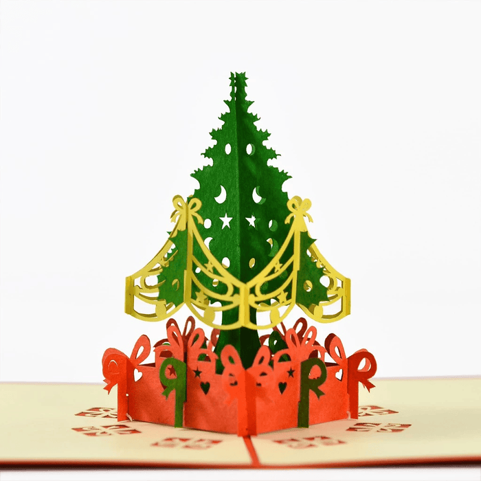 NHIỀU MẪU - Thiệp 3D Cây Thông Noel, Giáng Sinh, thiệp nổi 3D handmade pop-up card, thiệp nổi HMG, quà tặng độc đáo