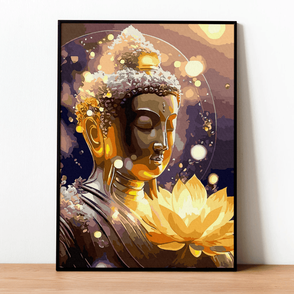 Tranh số hóa Phật giáo mẫu phat13