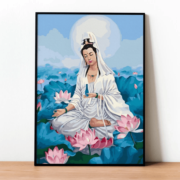 Tranh số hóa Phật giáo mẫu Phat10