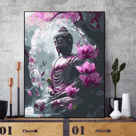 Tranh số hóa Phật giáo mẫu Phat17