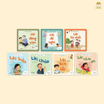 Combo Bé Học Cách Nói 7 cuốn