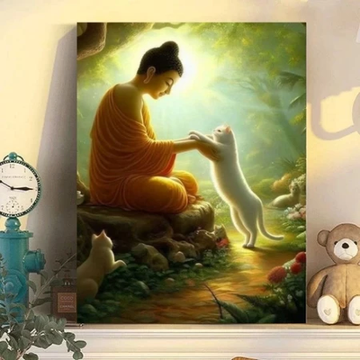 Tranh số hóa Phật giáo mẫu Phat27