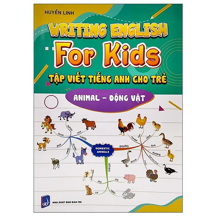 Tập Viết Tiếng Anh Cho Trẻ - Động Vật