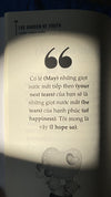 Bộ Ba Song Ngữ Sayings Of Youth + Beautifully Bold Youth + The Garden Of Youth - Chính Hãng