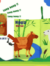 Sách vải song ngữ đoán đuôi PiPoVietnam