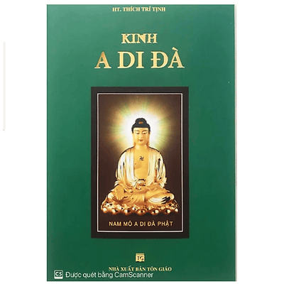 Kinh A Di Đà (bìa xanh)