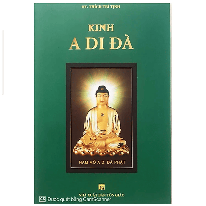 Kinh A Di Đà (bìa xanh)