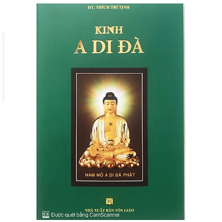 Kinh A Di Đà (bìa xanh)
