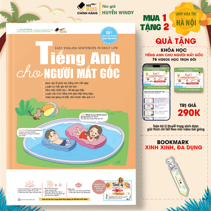 Tiếng Anh Cho Người Mất Gốc - KÈM KHOÁ HỌC HITBOOKS