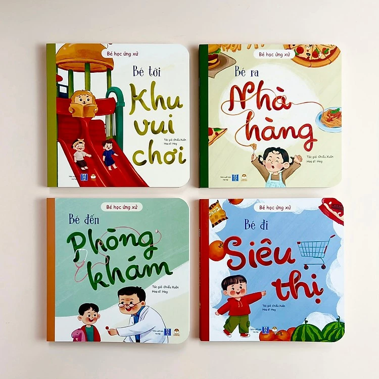 Kỹ Năng Mềm Cho Bé Lion Books - Bé Học Ứng Xử