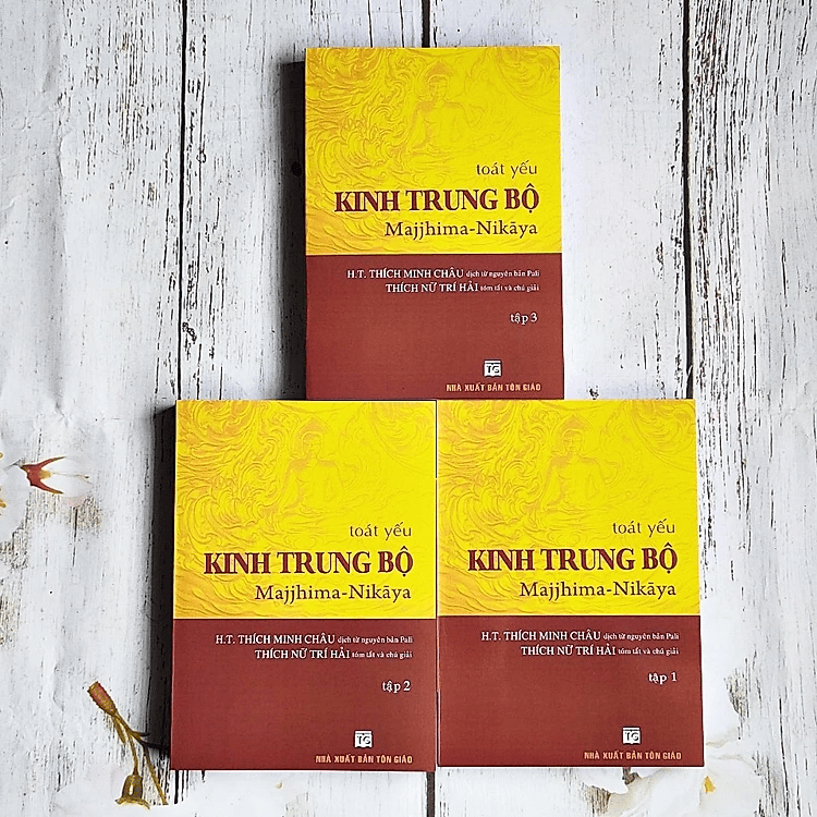 Toát Yếu Kinh Trung Bộ - Trọn bộ 3 tập (Thích Nữ Trí Hải)