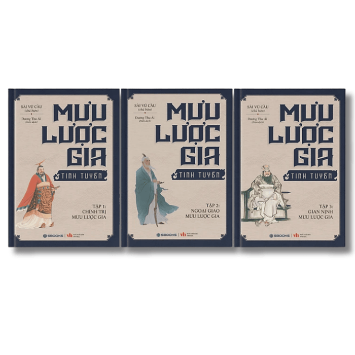 Bộ 3 Cuốn Sách Boxset - Mưu Lược Gia (Tinh Tuyển) - SBOOKS