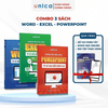 Combo 3 Sách Word - Excel - Powerpoint Unica ứng dụng tin học văn phòng từ cơ bản đến nâng cao