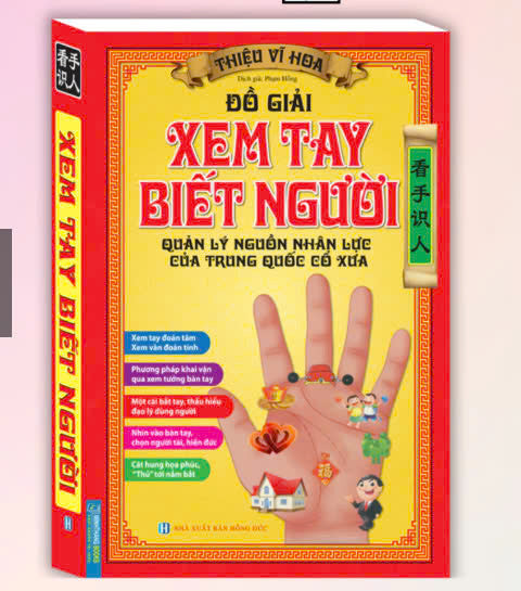 [ Minh Thắng - bìa cứng ) Đồ giải xem tay biết người - Quản lý nguồn nhân lực của trung quốc cổ xưa