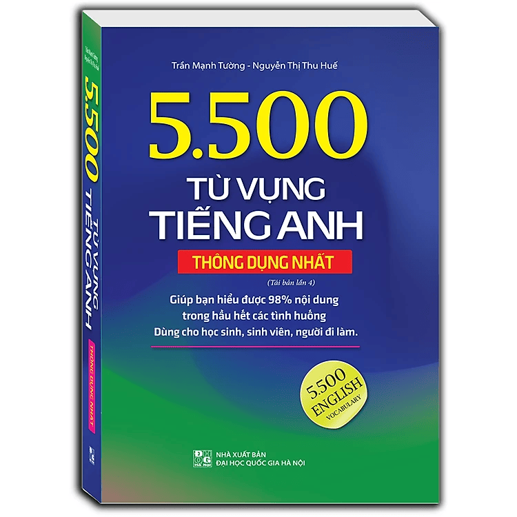 5500 Từ Vựng Tiếng Anh Thông Dụng Nhất (Bản Màu)
