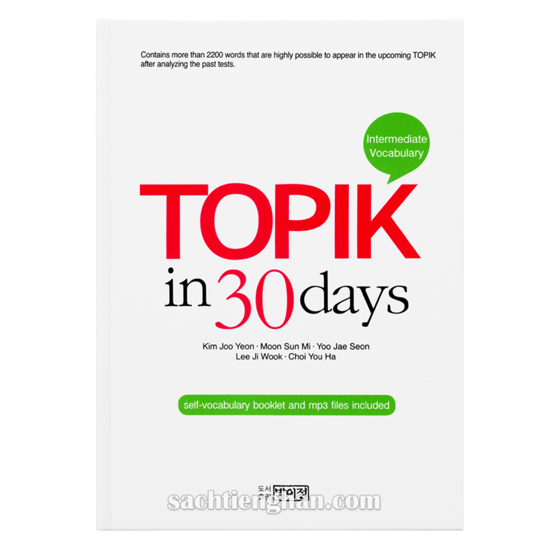 [Bản Màu] Học Từ vựng trung cấp Topik trong 30 Ngày - Intermediate Vocabulary Topik in 30 days