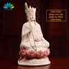 Tượng Phật Chất Liệu Gốm Sứ Tử Sa Hồng Cao Cấp (Địa Tạng, Quan Âm, A Di Đà, Đại Thế Chí)