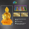 Tượng Phật Dược Sư Lưu Ly Mini Loại 1, Decor Tượng Phong Thủy An Nhiên Tiểu Cảnh Mang Lại Tài Lộc