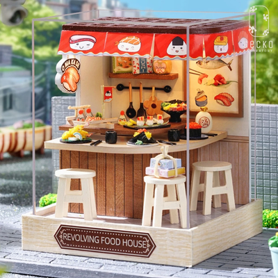 Mô hình lắp ghép Tiệm Omakase GECKO LABS thử thách sự khéo léo, giải tỏa căng thẳng