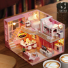 Mô hình lắp ghép Pink Home GECKO LABS làm đồ trang trí, thử thách sự khéo léo