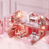 Mô hình lắp ghép Pink Home GECKO LABS làm đồ trang trí, thử thách sự khéo léo