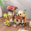 LOZ Mini Building Blocks – Japanese-Style Street Shop Mode