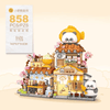 LOZ Mini Building Blocks – Japanese-Style Street Shop Mode