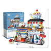 LOZ Mini Building Blocks – Japanese-Style Street Shop Mode