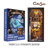 CUTEBEE DIY Book Nook - Premium Wooden Handmade Mounting Model